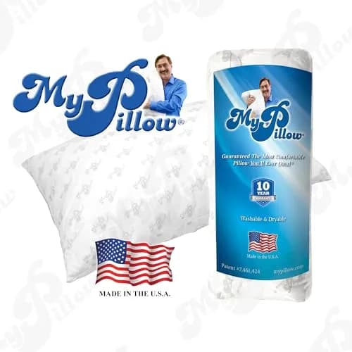 MyPillow Queen Size Bed Pillow Set of 2 | Support & Comfort for All Sleepers thumbnail 6