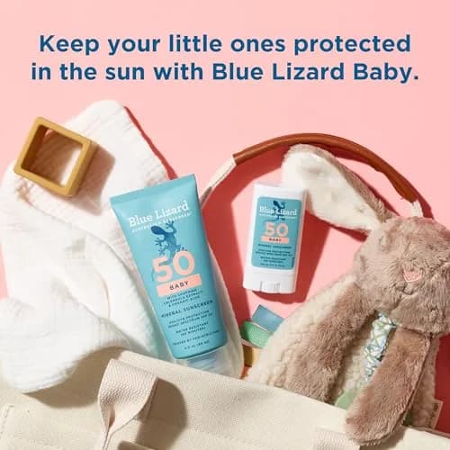 BLUE LIZARD Baby Mineral Sunscreen SPF 50+ 89ml (3 Fl Oz) | Smart Cap Technology & Reef Safe thumbnail 8