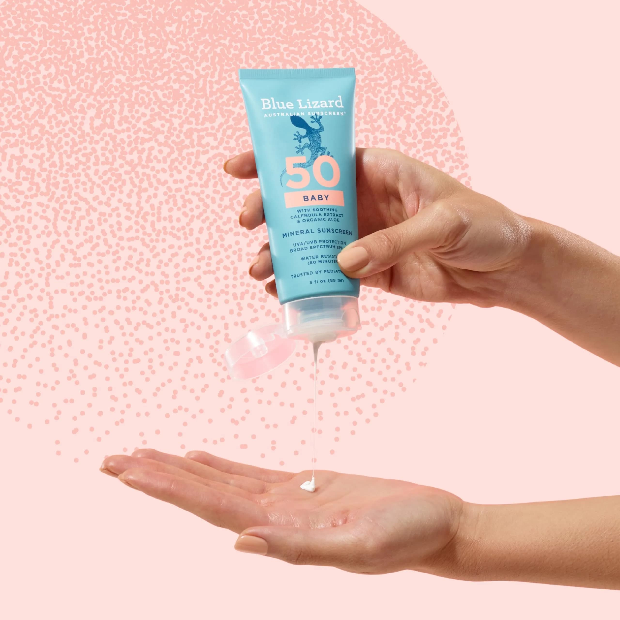 BLUE LIZARD Baby Mineral Sunscreen SPF 50+ 89ml (3 Fl Oz) | Smart Cap Technology & Reef Safe - view 9
