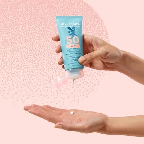BLUE LIZARD Baby Mineral Sunscreen SPF 50+ 89ml (3 Fl Oz) | Smart Cap Technology & Reef Safe thumbnail 9