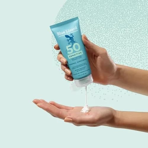 Blue Lizard Sensitive Mineral Sunscreen SPF 50+ 88ml (3 Fl Oz) | Broad Spectrum UVA/UVB Protection thumbnail 8