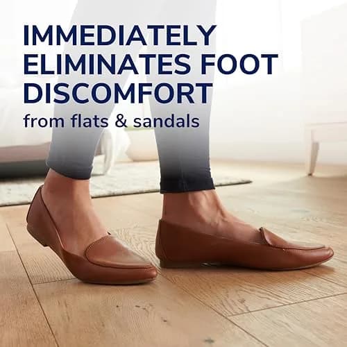 Dr. Scholl's Love Your Flats & Sandals 3/4 Length Insoles for Women, Shoe Size 6-10 (1 Pair) | All-Day Comfort with Arch Support thumbnail 2