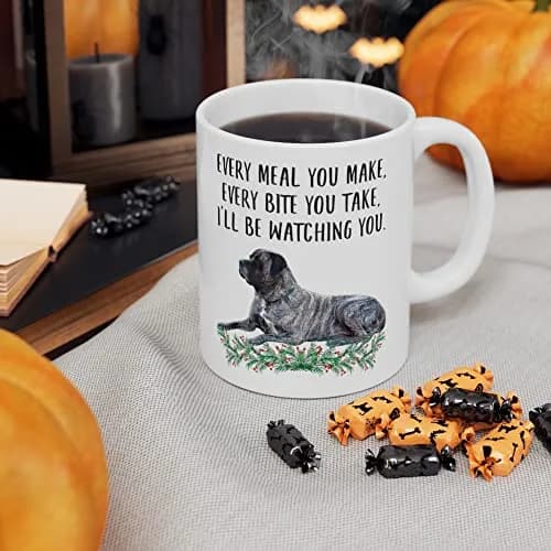 Lovesout English Mastiff Blue Brindle Coffee Mug 312ml (11oz) | Funny Dog Lover Gift for Women thumbnail 7