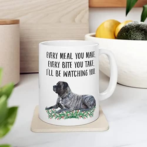 Lovesout English Mastiff Blue Brindle Coffee Mug 312ml (11oz) | Funny Dog Lover Gift for Women thumbnail 8