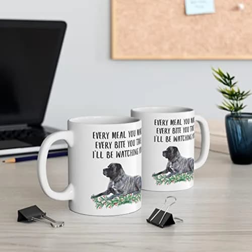 Lovesout English Mastiff Blue Brindle Coffee Mug 312ml (11oz) | Funny Dog Lover Gift for Women thumbnail 9