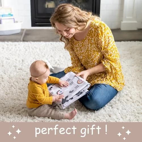 BABYBOET Splat Mat for Baby – Waterproof 4-Layer High Chair Floor Mat 51” x 51” | Spill-Proof & Non-Toxic thumbnail 7