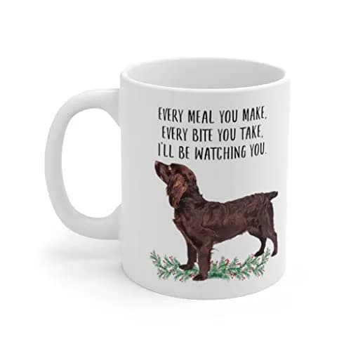 Lovesout Ceramic Coffee Mug 11oz | Funny Boykin Spaniel Gift for Women & Mother's Day thumbnail 3