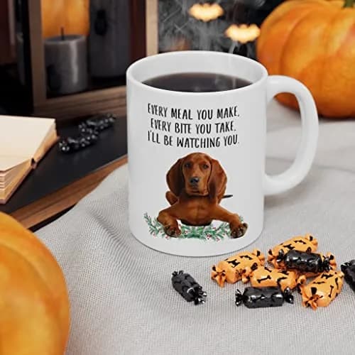 Lovesout Redbone Coonhound Red Coffee Mug 330ml (11oz) | Funny Dog Lover Gift for Women thumbnail 5