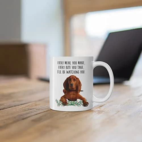 Lovesout Redbone Coonhound Red Coffee Mug 330ml (11oz) | Funny Dog Lover Gift for Women thumbnail 7