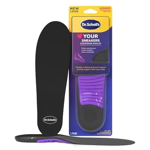 Dr. Scholl's Love Your Sneakers Full Length Insoles for Women Size 6-10 | All-Day Comfort & Arch Support thumbnail 1