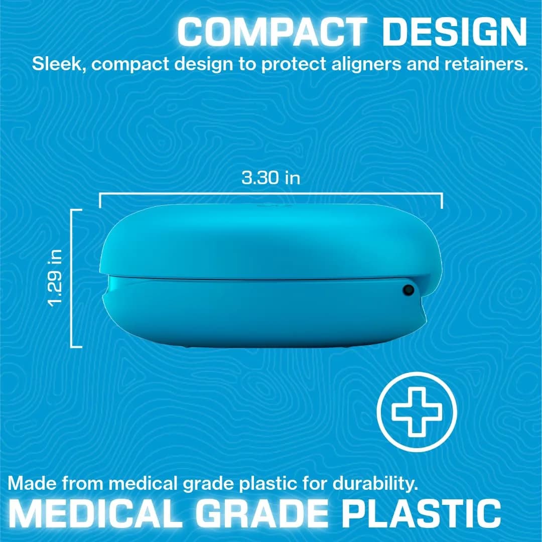 INVISALIGN Aligner Mandibular Advancement Case, Blue (Medium) - view 5