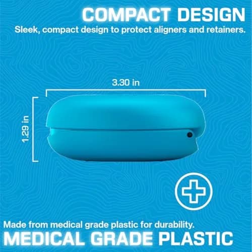 INVISALIGN Aligner Mandibular Advancement Case, Blue (Medium) thumbnail 5