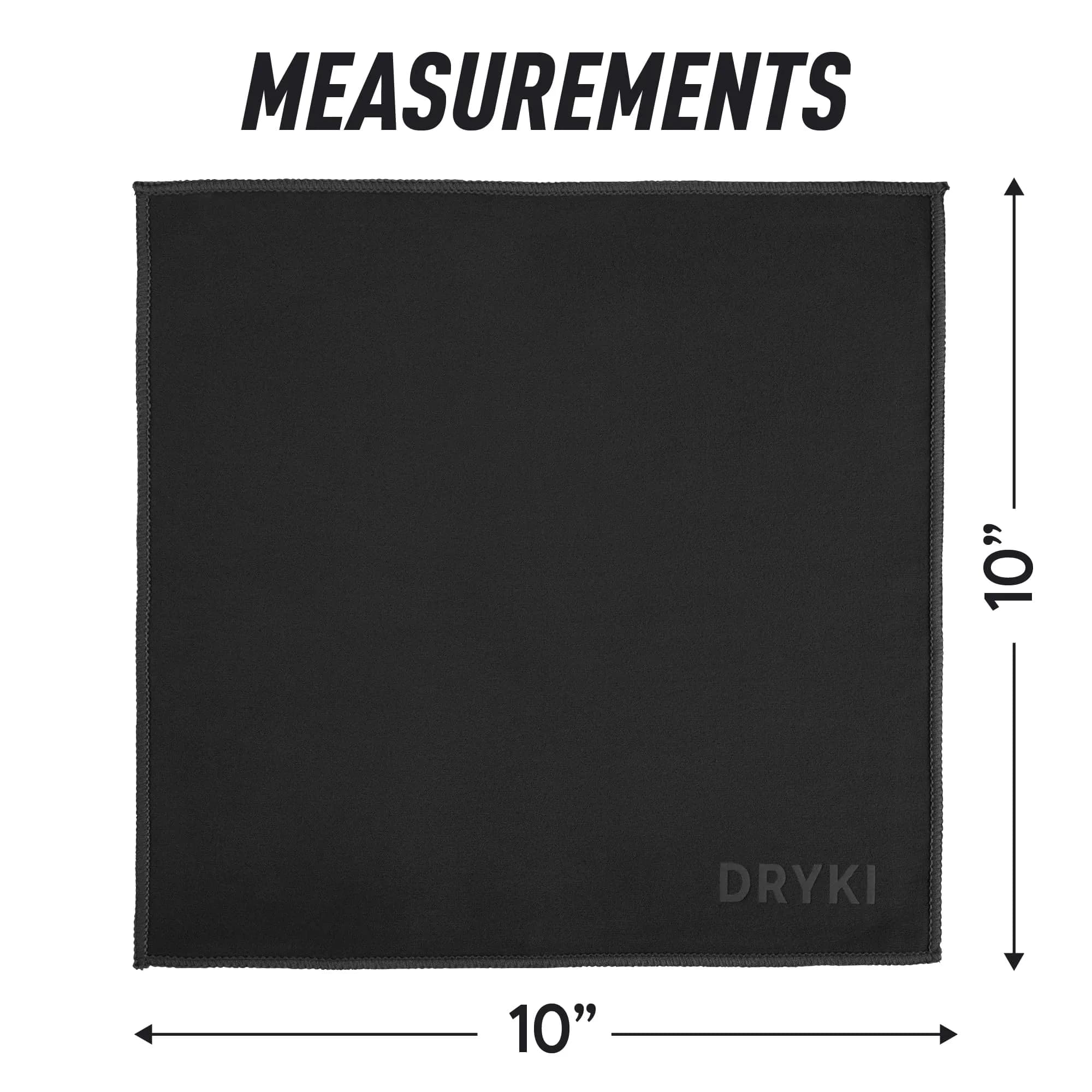 DRYKI Pocket-Sized Sweat Towels 25cm (10") | Absorbs 7x More, Dries 10x Faster - view 9
