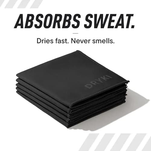 DRYKI Pocket-Sized Sweat Towels 25cm (10") | Absorbs 7x More, Dries 10x Faster thumbnail 3