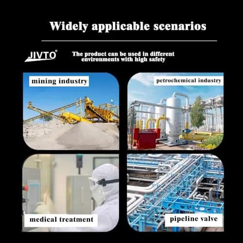 JIVTO Pressure Gauge Glycerin Liquid Filled 2.5" | Precise & Durable for Industrial Use thumbnail 9