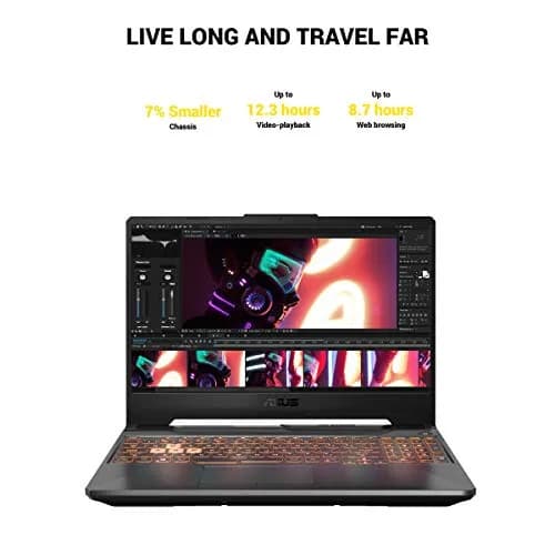 ASUS TUF Gaming A15 Notebook 15.6” 144Hz FHD AMD Ryzen 7 GTX 1660 Ti | High-Performance Gaming Laptop thumbnail 2