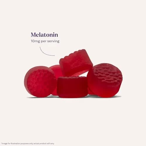 Natrol Melatonin 10 mg Gummies, Sleep Support for Adults, 140 Count | Strawberry Flavor, Vegetarian, Non-Habit Forming thumbnail 3