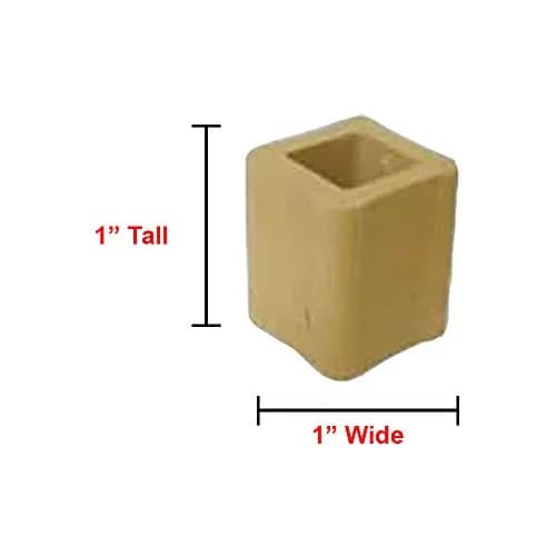 Rainbow Art Glass Value Kiln Post 1" Tall x 1" Wide | Supports Kiln Shelves & Venting (70-120 chars) thumbnail 2