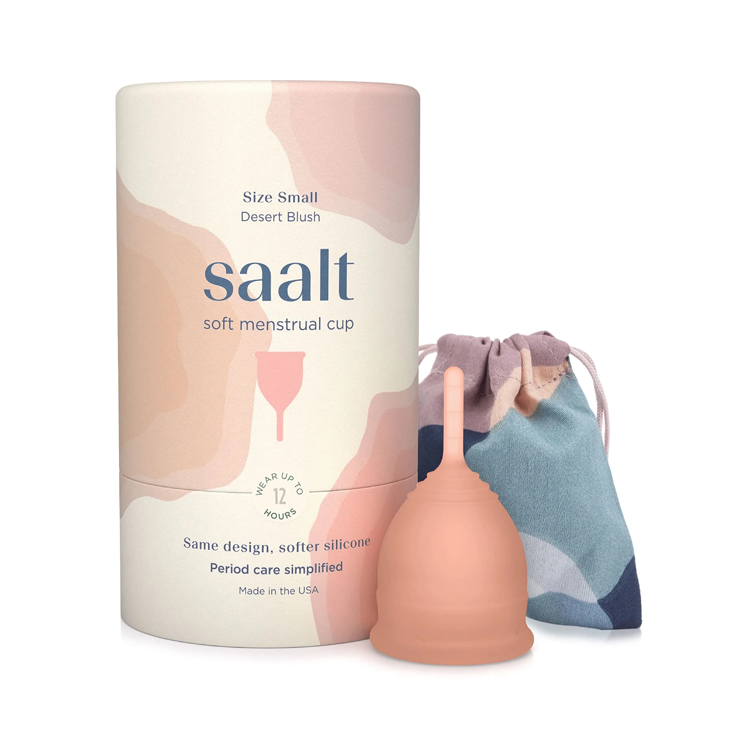 Saalt Menstrual Cup Small | Leak-Free Comfort for Women & Beginners (en_US) - main product image
