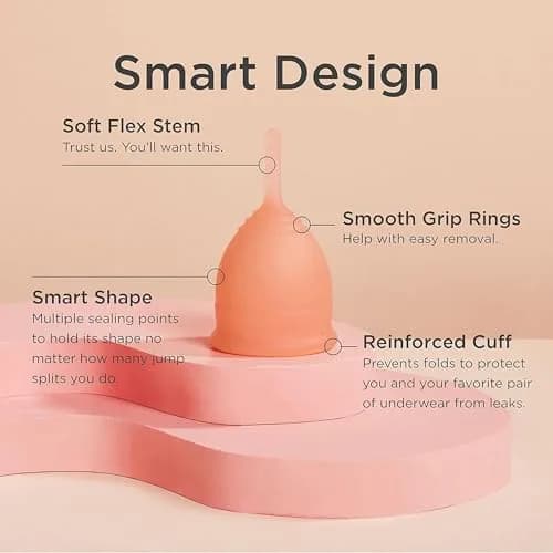 Saalt Menstrual Cup Small | Leak-Free Comfort for Women & Beginners (en_US) thumbnail 3