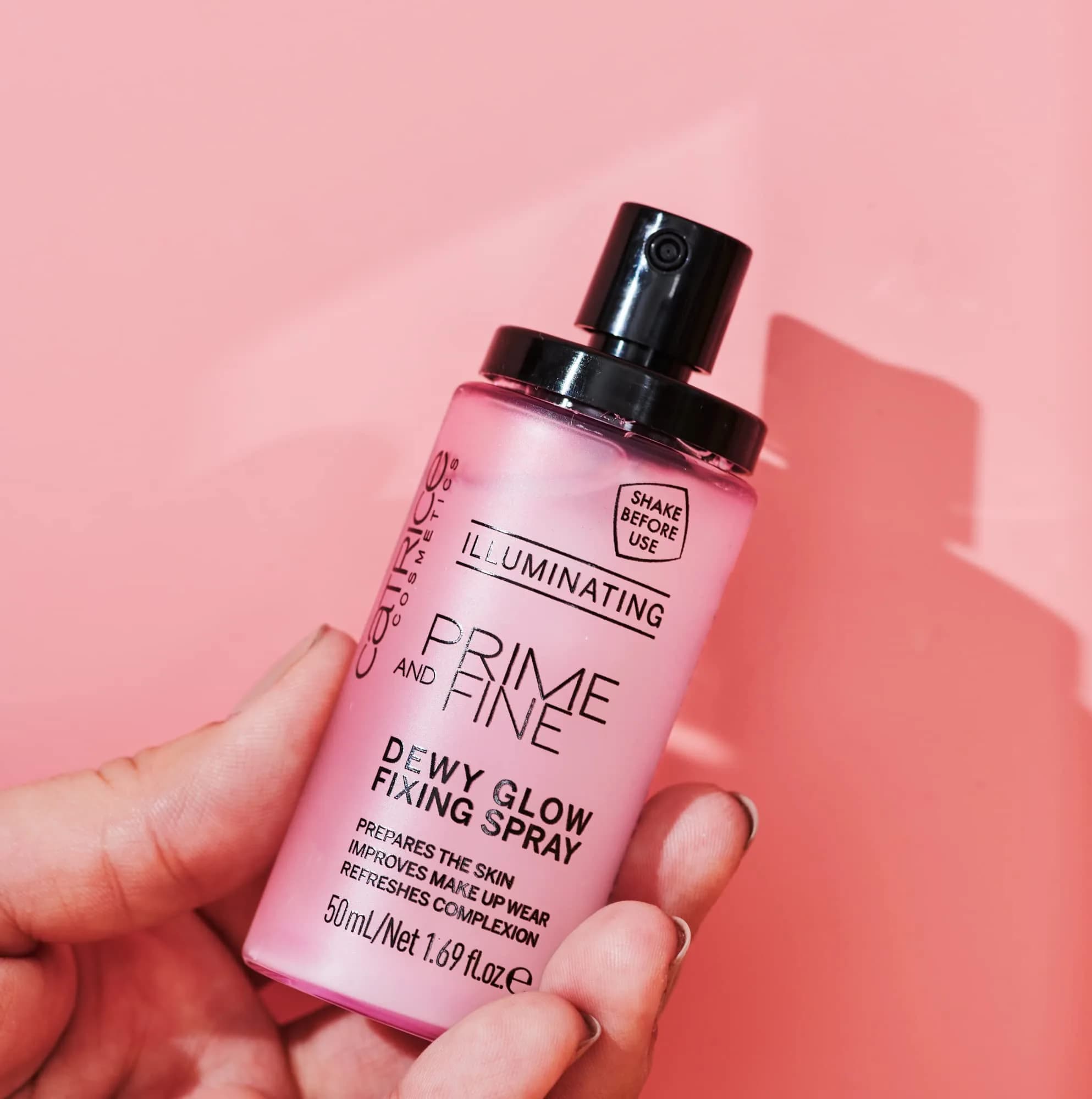 Catrice Cosmetics Prime & Fine Illuminating Dewy Glow Spray 150 ml (5.07 Fl Oz) | Vegan & Cruelty Free - view 8