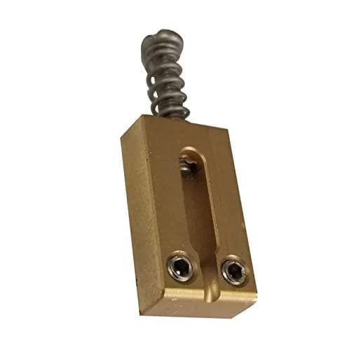 Long Beach Music Guitar Bridge Saddles Solid Brass 10.80mm for Fender Stratocaster | Precise, Durable, Resonant thumbnail 2