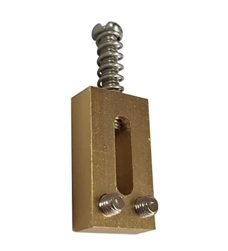 Long Beach Music Guitar Bridge Saddles Solid Brass 10.80mm for Fender Stratocaster | Precise, Durable, Resonant thumbnail 3