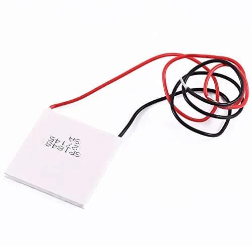 Envistia SP1848-27145 Thermoelectric Power Generator 40mm x 40mm x 4mm | Seebeck TEG Peltier Module thumbnail 1