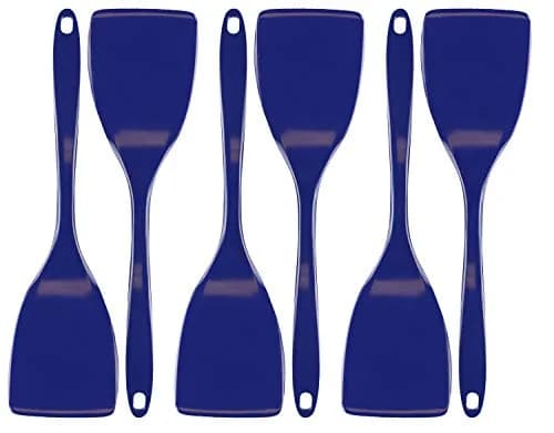 Reston Lloyd Melamine Spatula Turner Set of 6 | 27.9 cm (11 inch) Heat Resistant, BPA-Free Utensils for Non-Stick Pans thumbnail 1