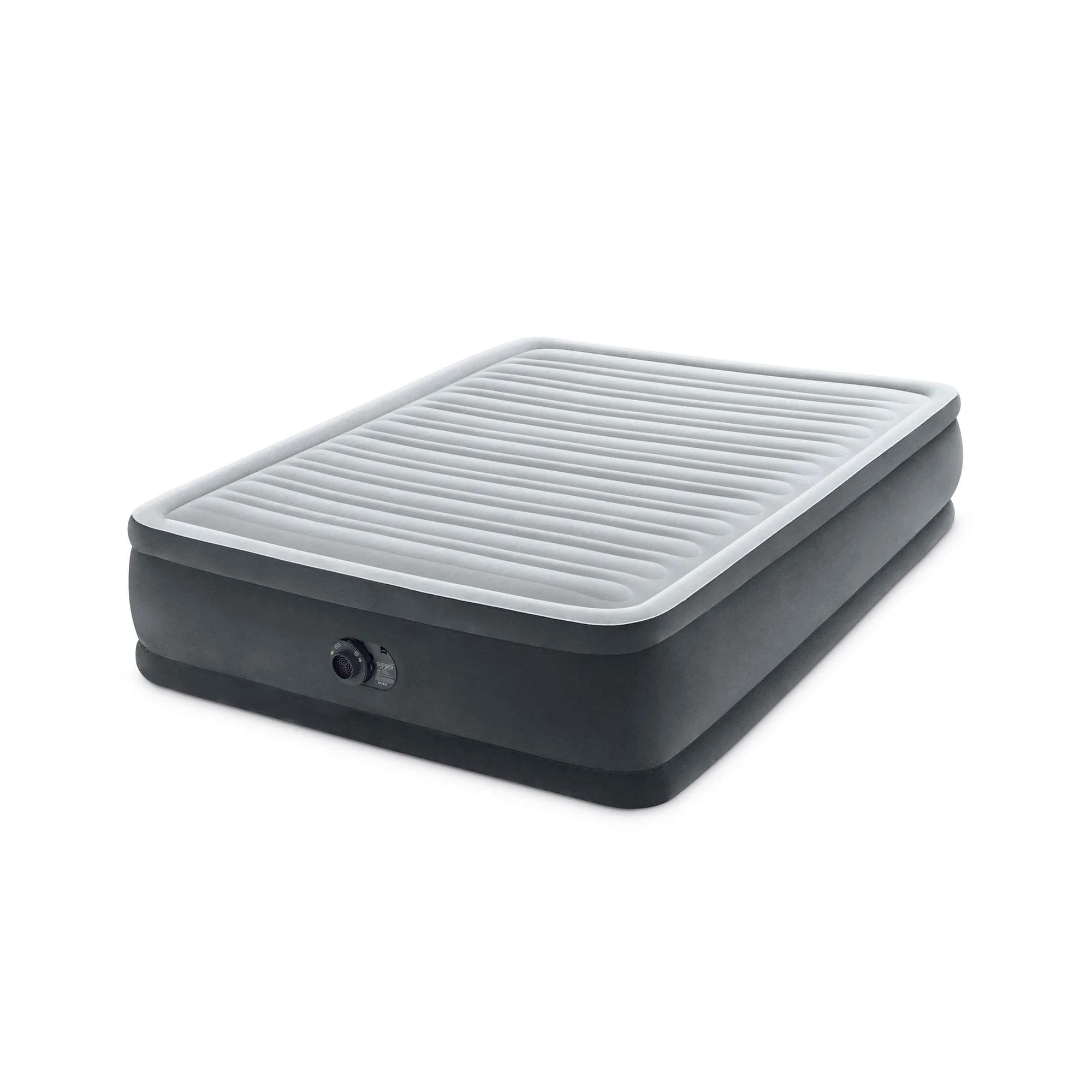 Intex Dura-Beam Deluxe 18" Queen Air Mattress with Built-in Pump | 45.7cm (18") Queen Air Mattress with Built-in Pump - view 9