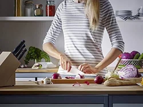 Wüsthof Gourmet 6-Piece Steak Knife Set, Black | Precision Laser-Cut Blades for Perfect Cuts thumbnail 2