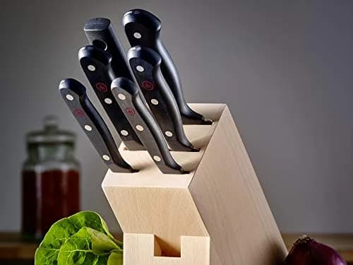 Wüsthof Gourmet 6-Piece Steak Knife Set, Black | Precision Laser-Cut Blades for Perfect Cuts thumbnail 4