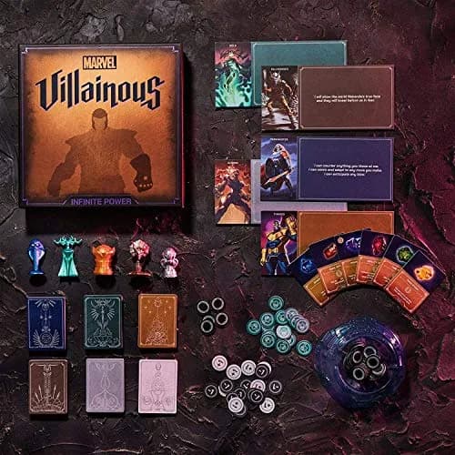Ravensburger Marvel Villainous: Infinite Power Strategy Board Game 10.5 x 10.5 x 2.5 inches | Engaging Brain Teaser for Ages 12+ | Unique Marvel Characters thumbnail 2