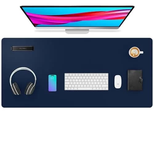 Aothia PU Leather Desk Pad Protector 91cm x 43cm (36" x 17") | Smooth Surface for Writing and Mouse Use thumbnail 1