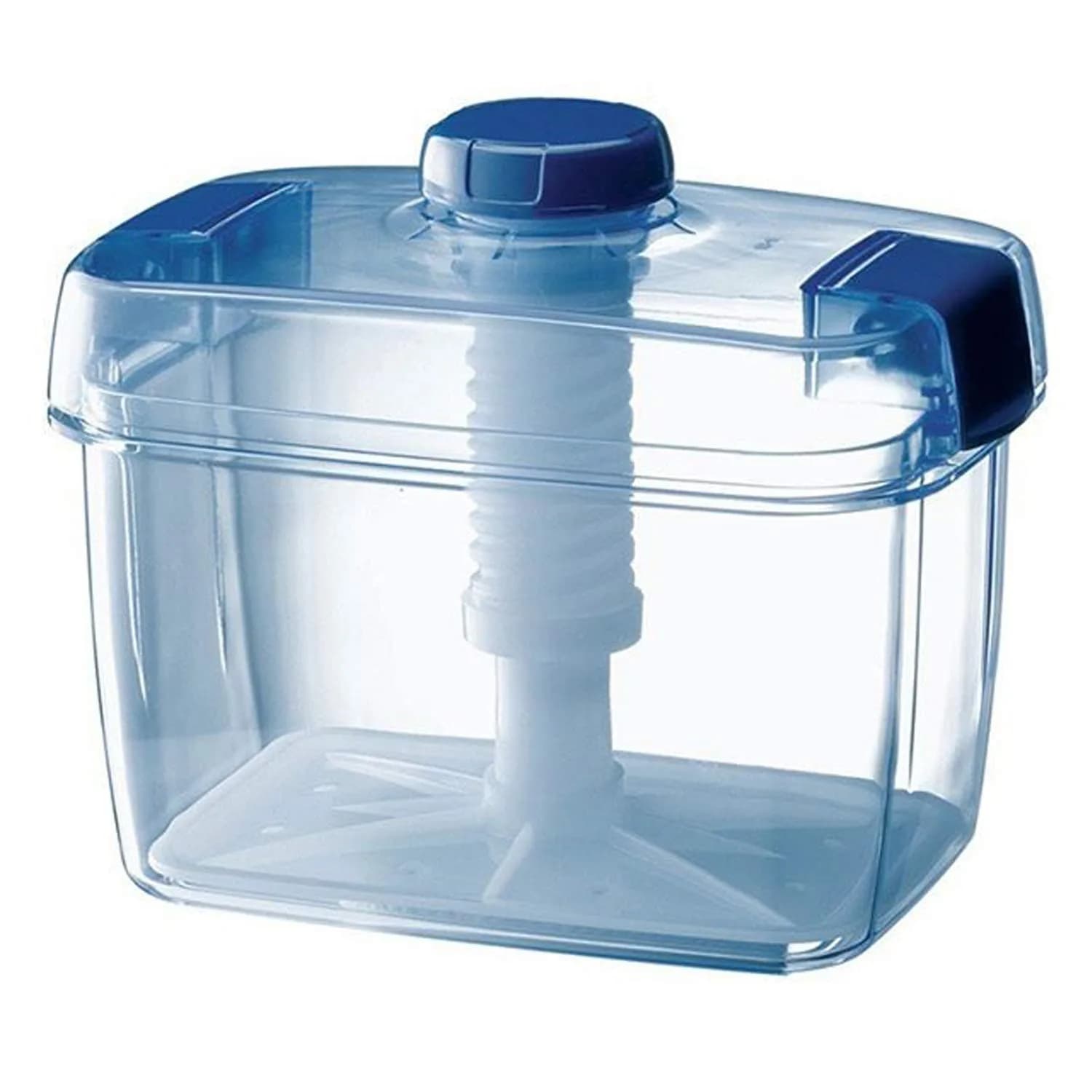 IPPINKA Japanese Pickle Maker 1.6L | BPA-Free, Made in Japan, Clear x Blue — Clear x Blue