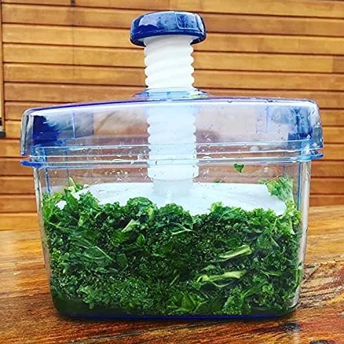 IPPINKA Japanese Pickle Maker 1.6L | BPA-Free, Made in Japan, Clear x Blue thumbnail 5