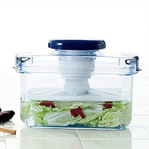 IPPINKA Japanese Pickle Maker 1.6L | BPA-Free, Made in Japan, Clear x Blue thumbnail 6