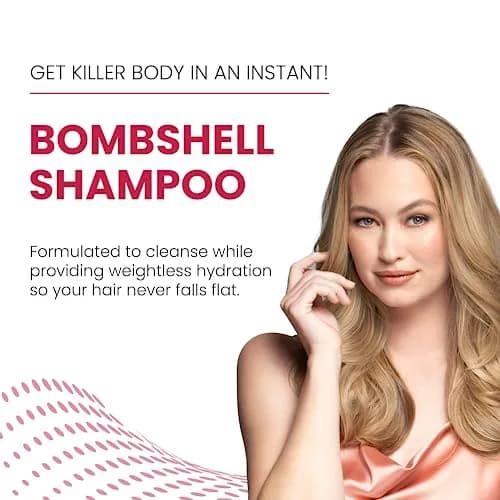 ALOXXI Bombshell Shampoo for All Hair Types | Reduces Drying Time & Adds Volume thumbnail 2