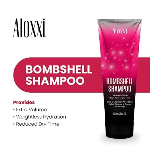 ALOXXI Bombshell Shampoo for All Hair Types | Reduces Drying Time & Adds Volume thumbnail 3