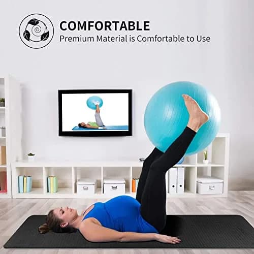CAMBIVO Yoga Mat for Men and Women | Extra Long & Wide 213cm x 81cm | Non Slip, 6mm Thick thumbnail 6