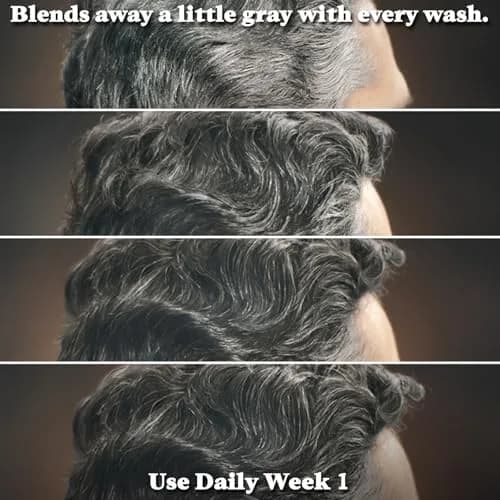 Just for Men Control GX Beard Wash 360ml (12 Fl Oz) | Gradually Reduces Grey thumbnail 3
