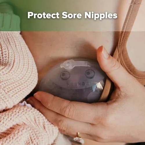 haakaa Ladybug Breast Milk Collector 75ml (2.5 Fl Oz) | Wearable Silicone Milk Catcher for Breastfeeding Moms thumbnail 5