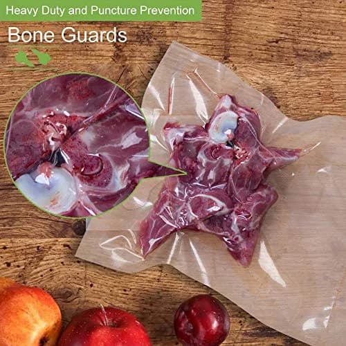 MakMeFre 100 Pint 6x10Inch Vacuum Sealer Bags for Food Storage | BPA Free, Commercial Grade, Long Shelf Life thumbnail 5