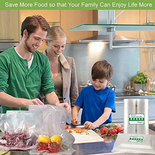 MakMeFre 100 Pint 6x10Inch Vacuum Sealer Bags for Food Storage | BPA Free, Commercial Grade, Long Shelf Life thumbnail 7