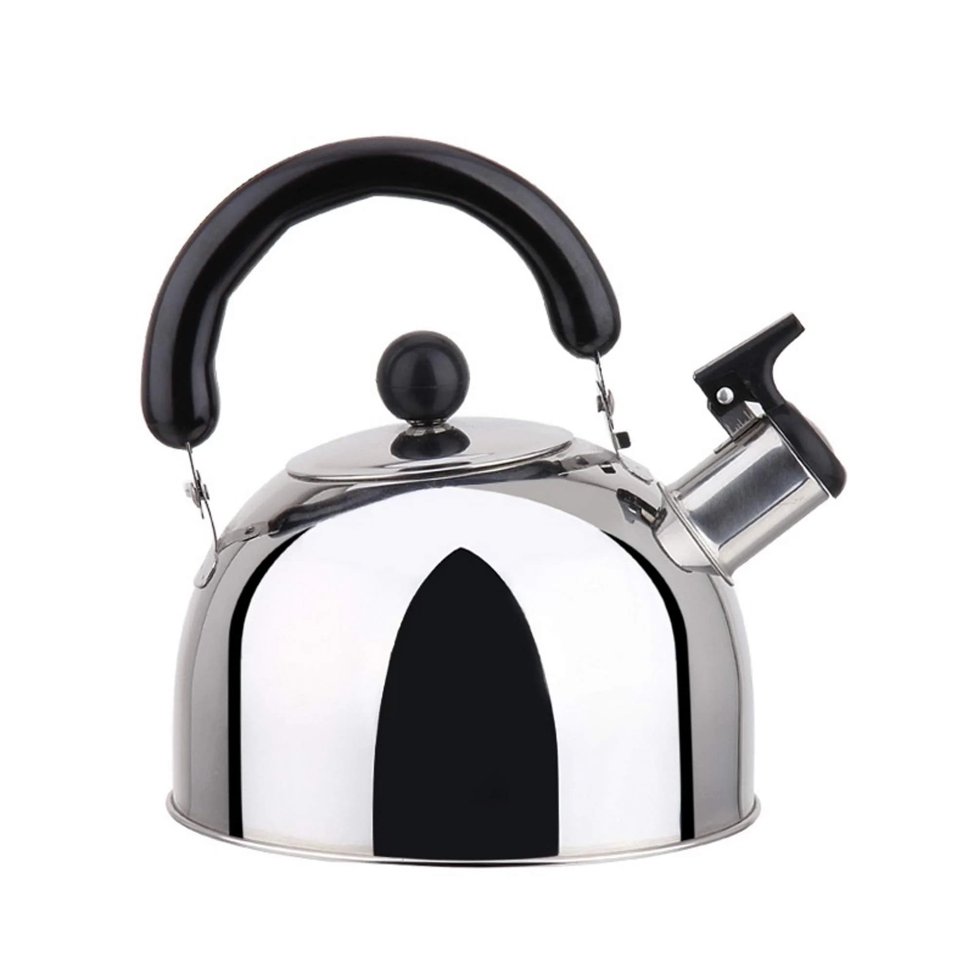 YBM HOME Stainless Steel Whistling Tea Kettle 3L | Modern Induction Compatible Design