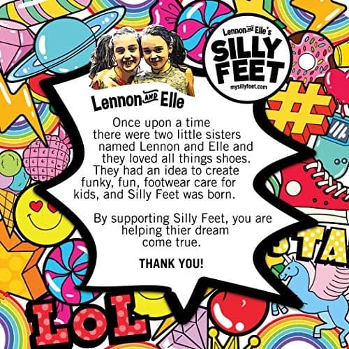 Silly Feet Kids Shoe Insoles Bubble Gum Scented Soft Foam | Replace & Fit Perfectly in Shoes thumbnail 7