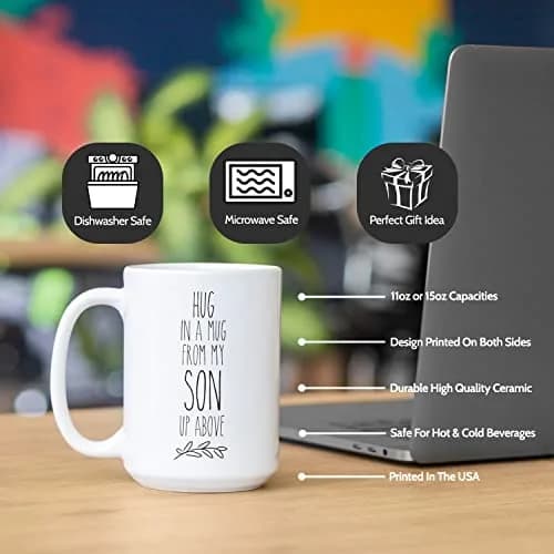 Creator's Cove Death of a Son Coffee Mug 11oz | Sympathy Memorial Gift for Loss thumbnail 7