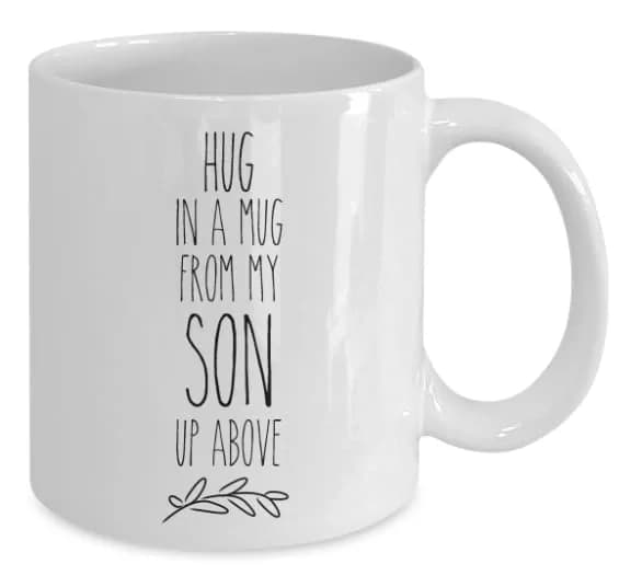 Creator's Cove Death of a Son Coffee Mug 11oz | Sympathy Memorial Gift for Loss thumbnail 3