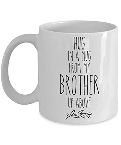 Creator's Cove Loss of Brother Memorial Coffee Mug 11oz | Sympathy Gift for Men & Women thumbnail 1