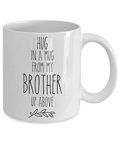 Creator's Cove Loss of Brother Memorial Coffee Mug 11oz | Sympathy Gift for Men & Women thumbnail 2